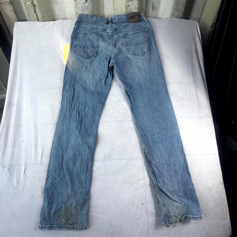 Signature by Levi Strauss & Co. S61 Relaxed Fit Jeans Mens 28x33 Blue Denim